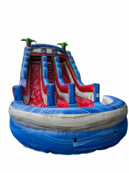 dual20lane2 1709939929 Dual Lane Waterslide 20ft